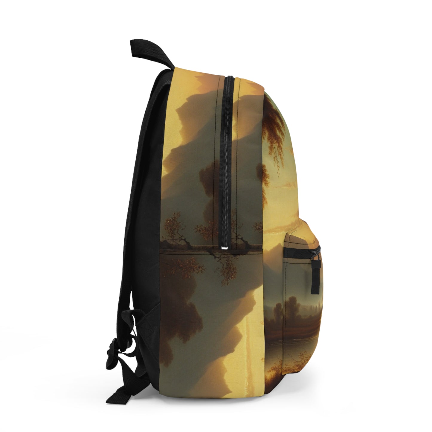 "Misty Morning: Tonalismo sereno en un lago tranquilo" - The Alien Backpack Tonalism