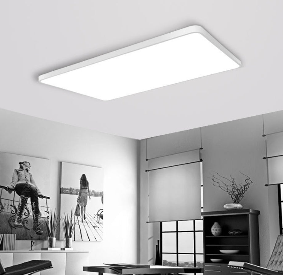 Lampe rectangulaire pour éclairage de pièce, maison