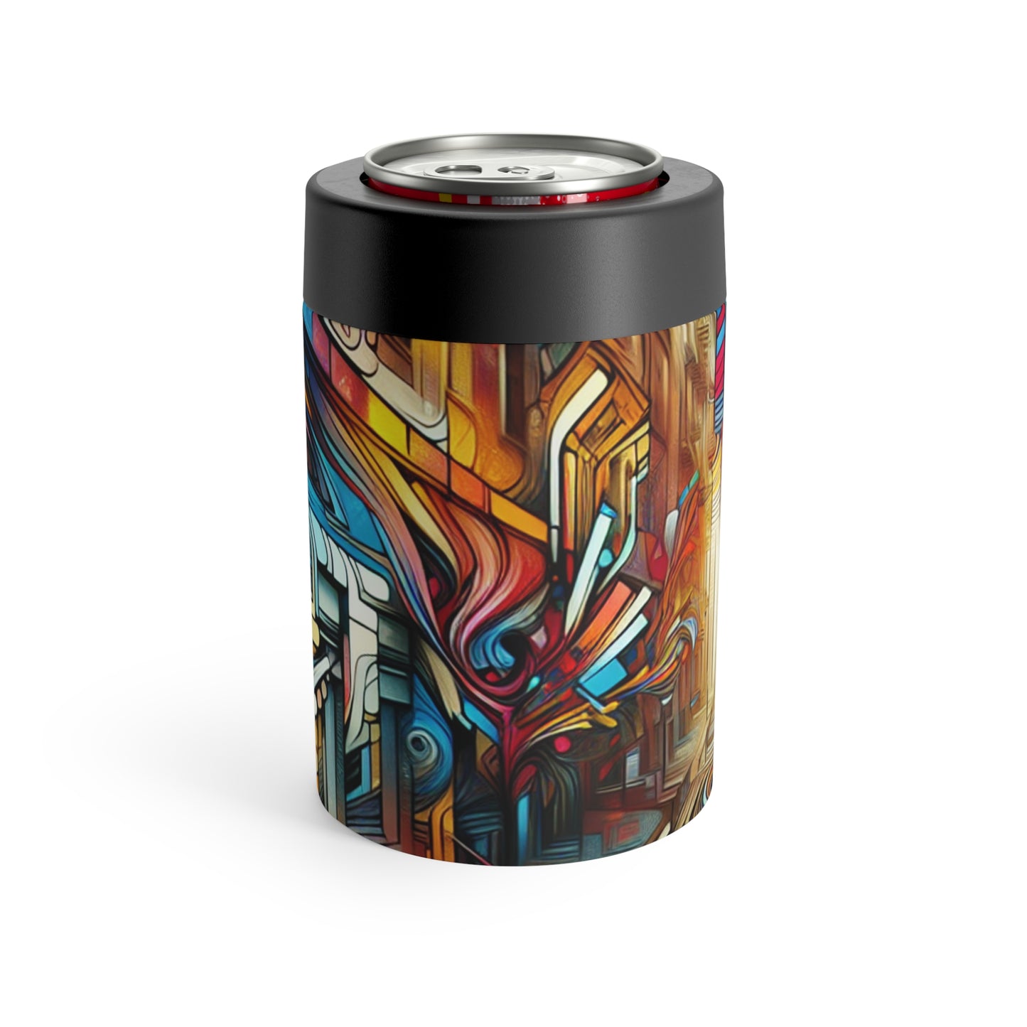 "Écosystème urbain : une fusion de graffitis" - The Alien Can Holder Graffiti Art