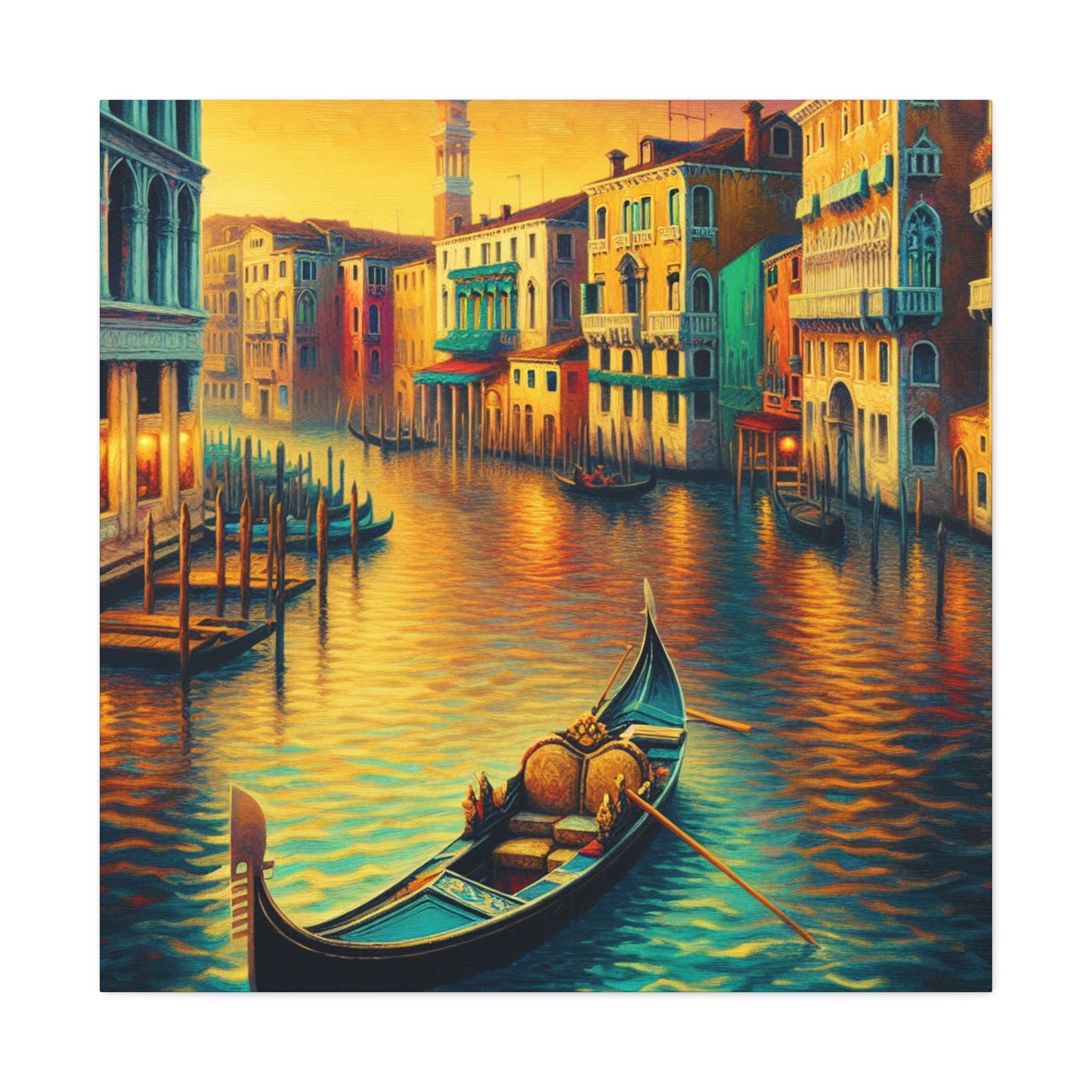 "Venetian Dreaming" - The Alien Canva Venetian School Style