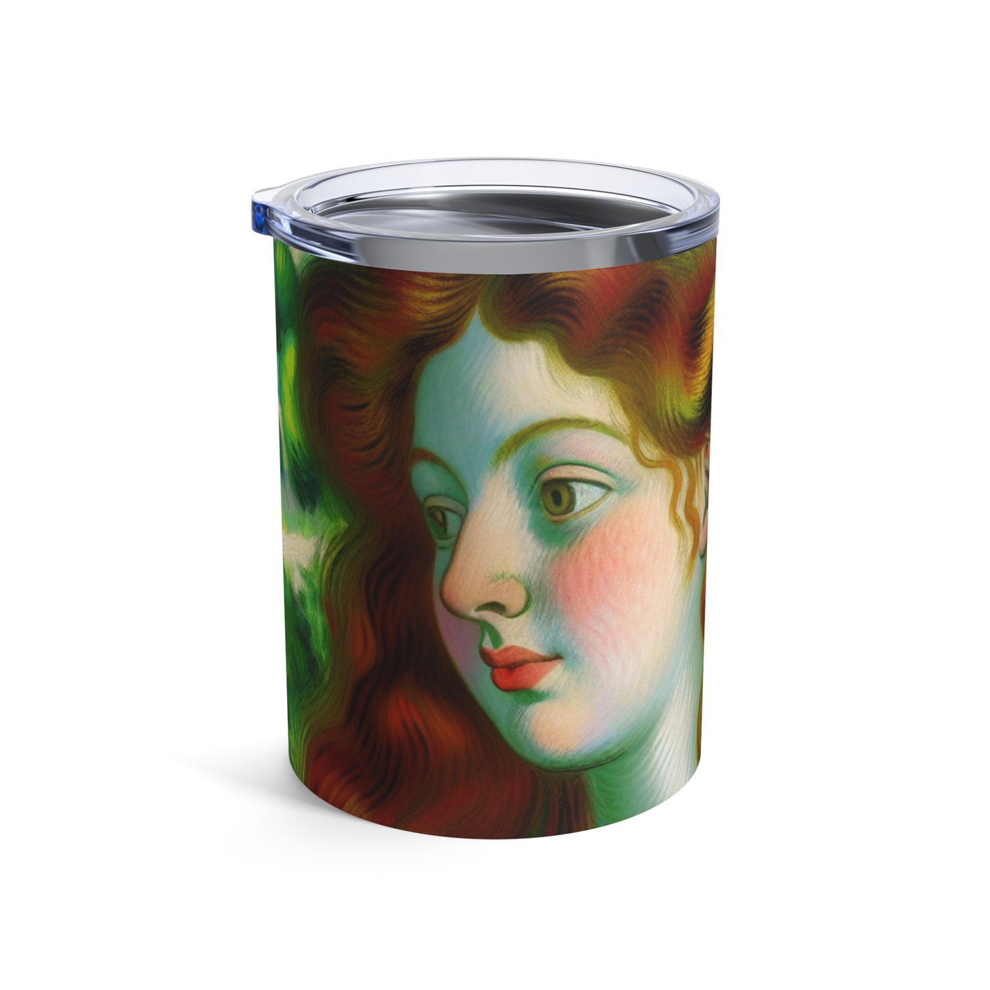 "French Countryside Escape" - The Alien Tumbler 10oz Post-Impressionism Style