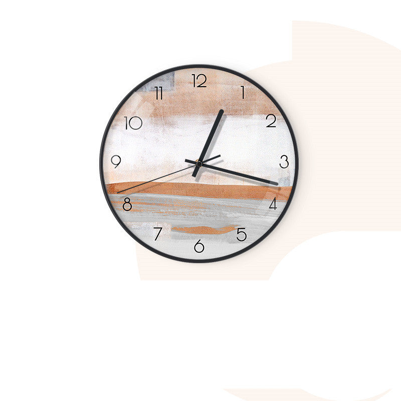 Poor Style Modern Abstract Restaurant Wall Clock