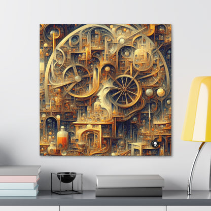 "Unity in Vibrant Harmony: An Abstract Metaphysical Exploration" - The Alien Canva Metaphysical Art