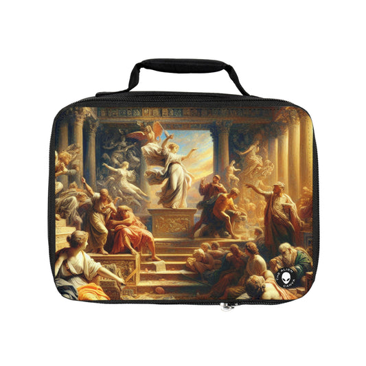 "Renaissance moderne : les dirigeants d'aujourd'hui" - Le néoclassicisme du sac à lunch Alien