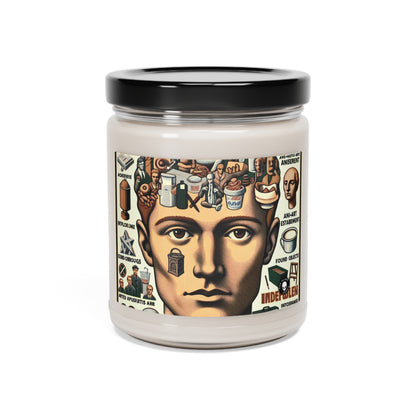 "Chance in Motion: Creating a Fluxus Installation with Found Objects" - The Alien Scented Soy Candle 9oz Fluxus