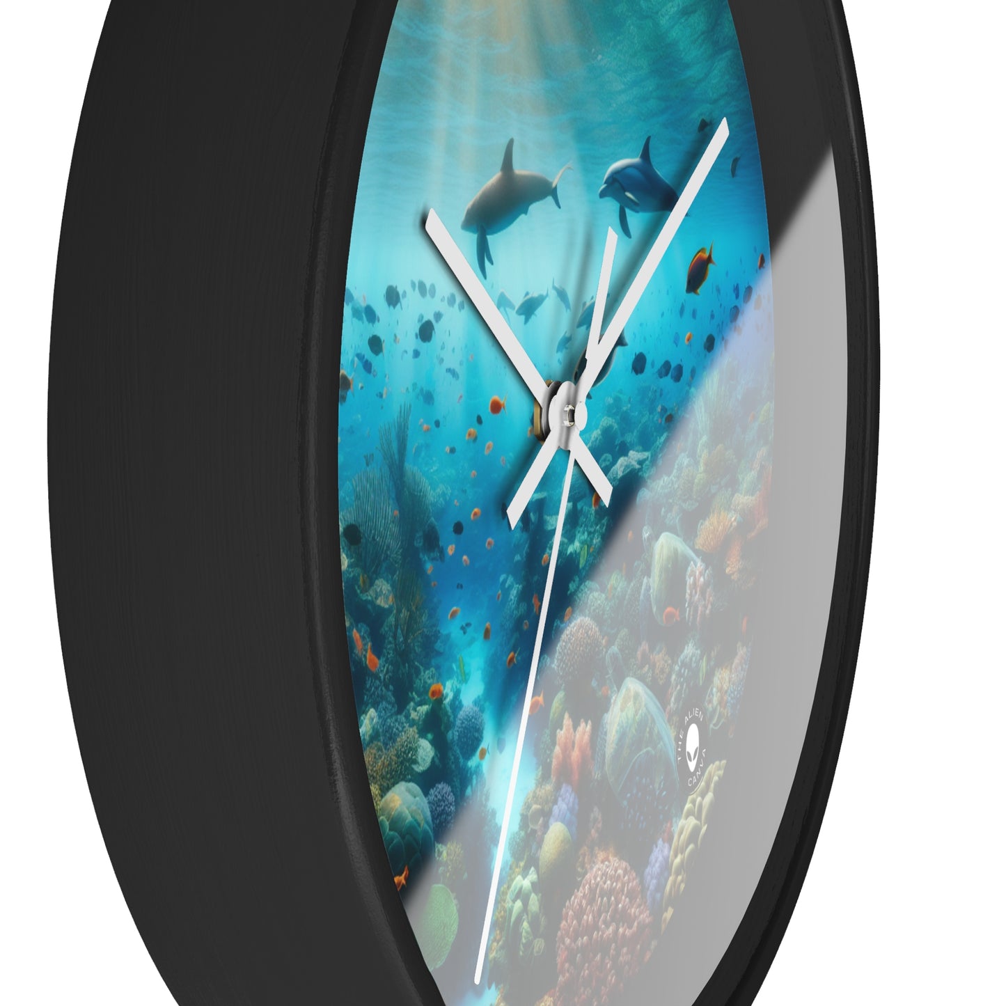 "Underwater Symphony" - The Alien Wall Clock