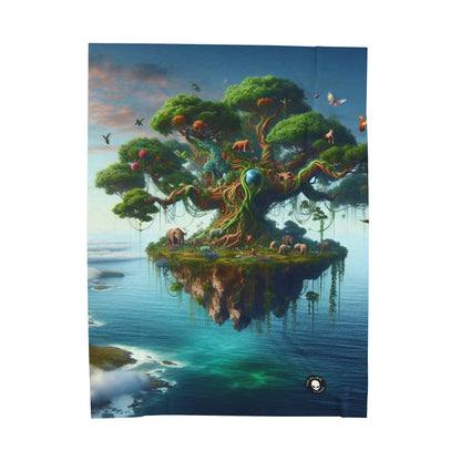 "Fantasy Island: El árbol gigante de los sueños" - La manta de felpa de pana alienígena