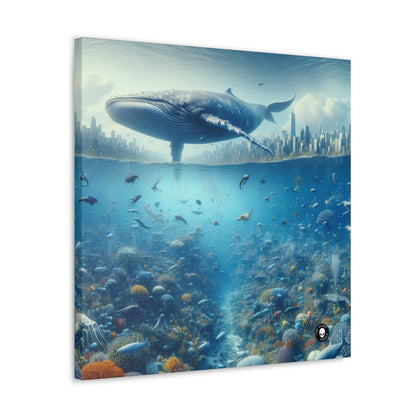 "Whale City: A Surreal Underwater Wonderland" - The Alien Canva