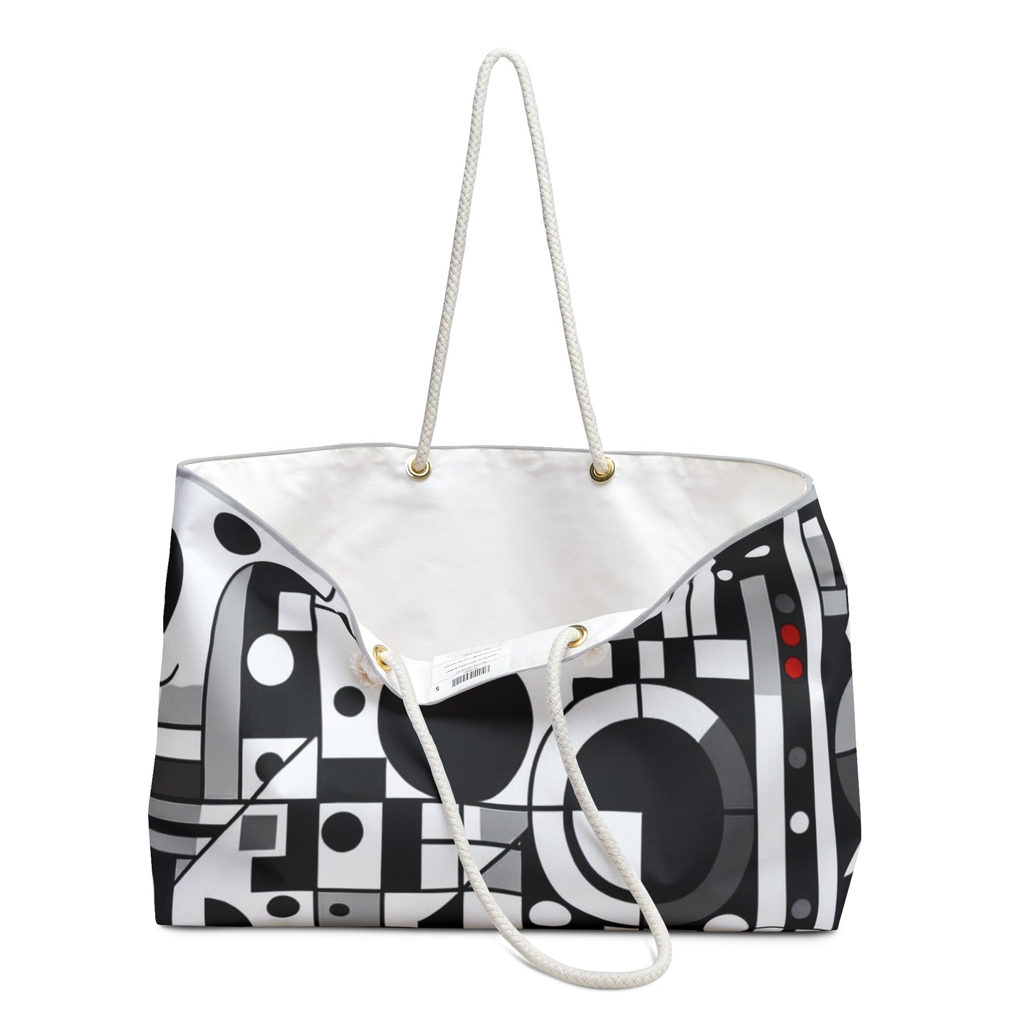 "Suprematismo dinámico: armonía geométrica en colores primarios" - The Alien Weekender Bag Suprematism