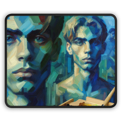 "Mirada calmante" - The Alien Gaming Mouse Pad Estilo expresionista