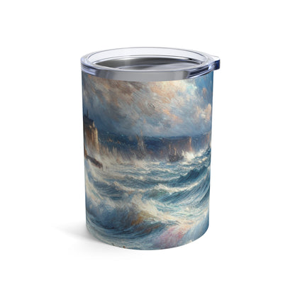 "Storm-Tossed Seas" - The Alien Tumbler 10oz Impressionnisme