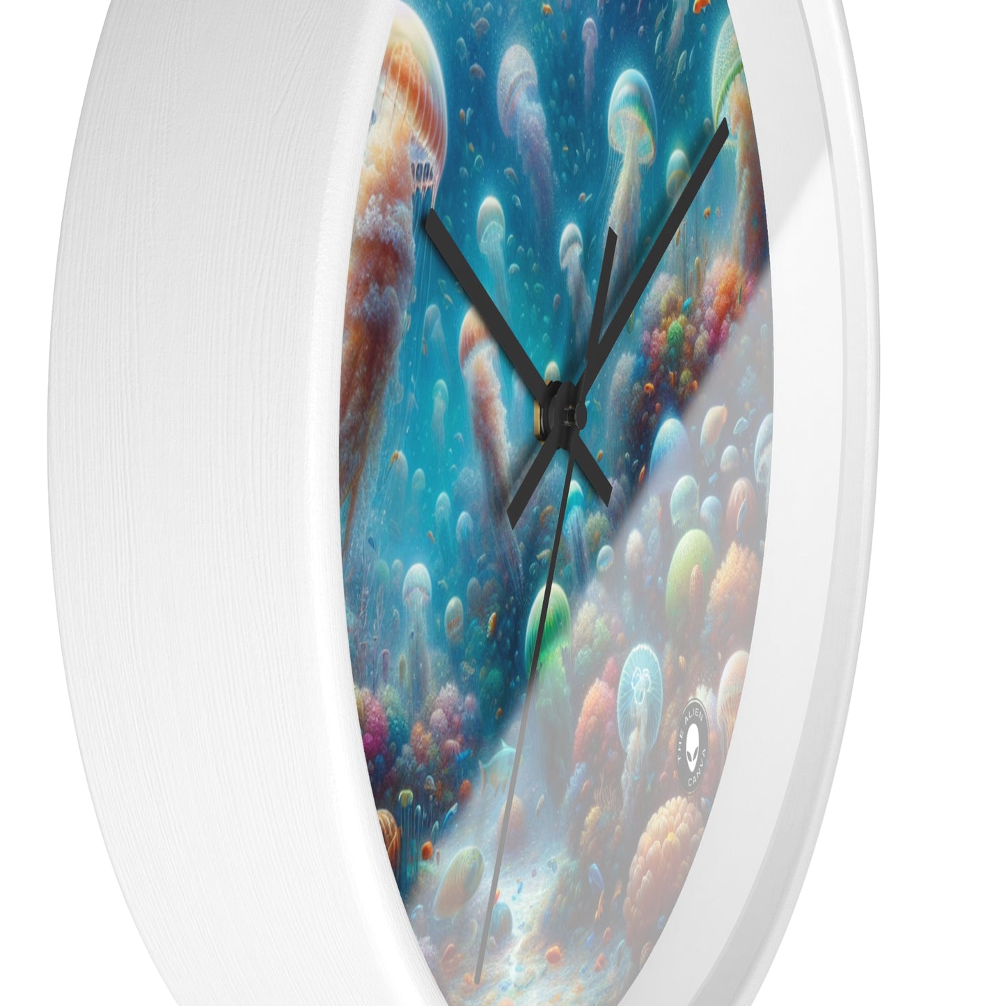 "Jellyfish Dreamland" - The Alien Wall Clock