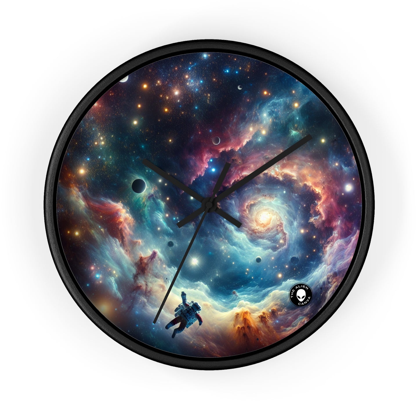 "Galactic Explorer" - L'horloge murale extraterrestre