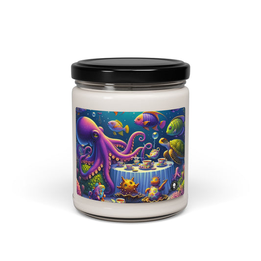 "Tea Time Under the Sea" - The Alien Scented Soy Candle 9oz