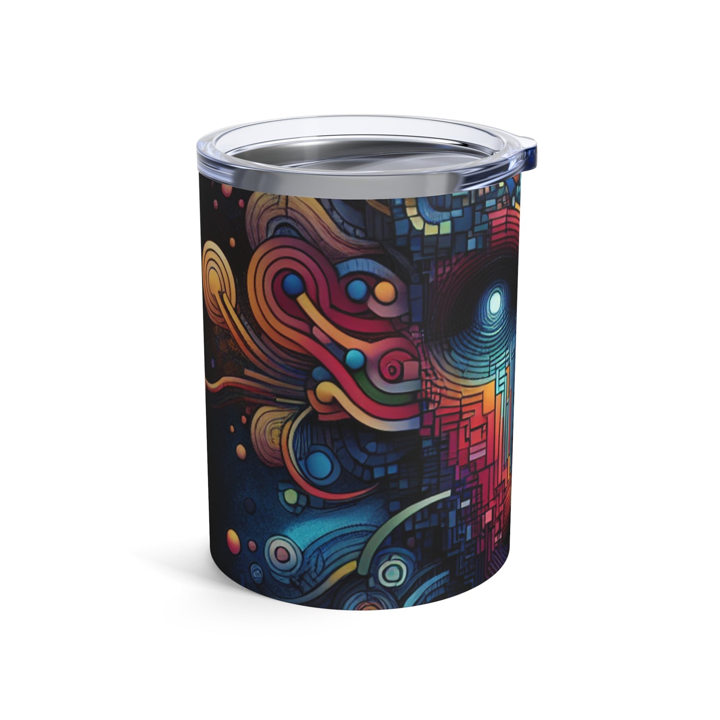 "Bosque Encantado: Una obra maestra del arte digital" - The Alien Tumbler 10oz Digital Art