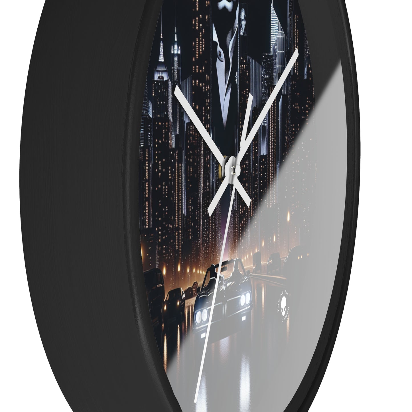 "The World is Mine: A City Drive" - The Alien Wall Clock