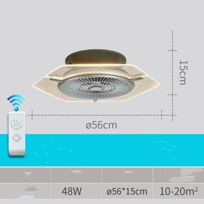 Lámparas modernas del ventilador eléctrico de la sala de estar y del dormitorio del hogar