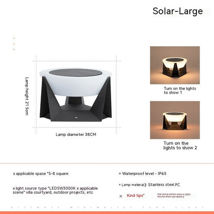 Solar Pillar Lamp