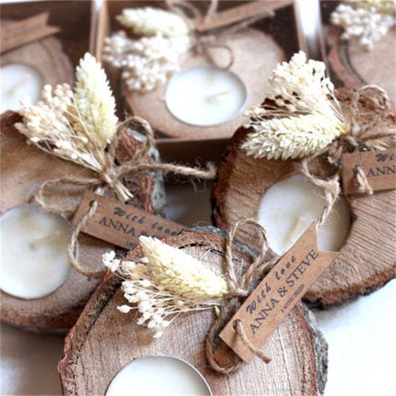 Wedding Decoration Supplies Scented Candles Souvenirs Engraved Name