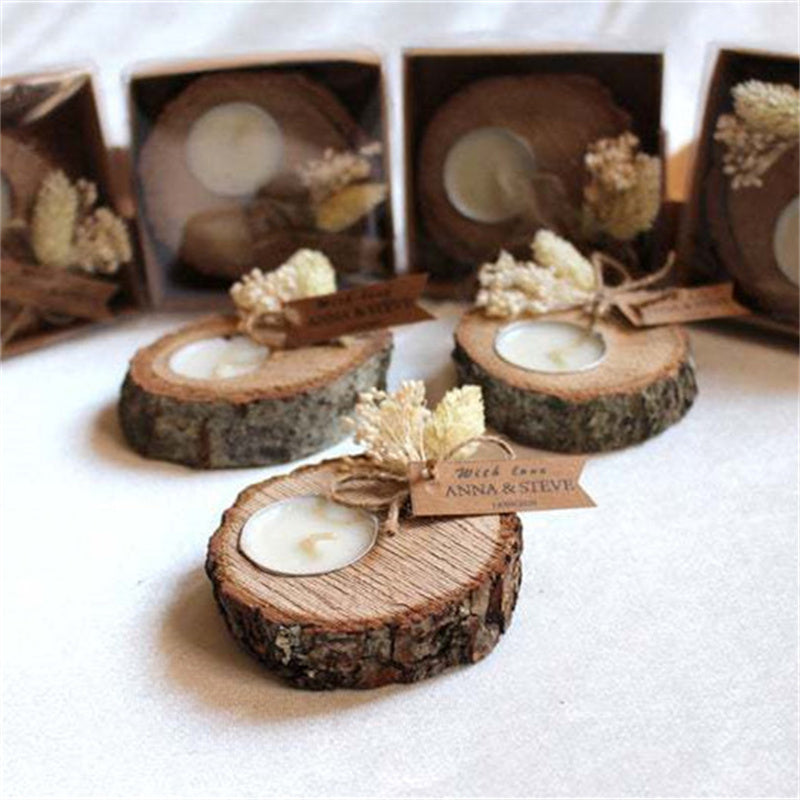 Wedding Decoration Supplies Scented Candles Souvenirs Engraved Name