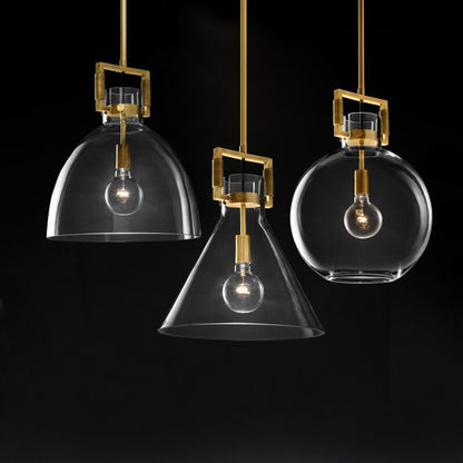 Light Luxury Chandelier Nordic Glass