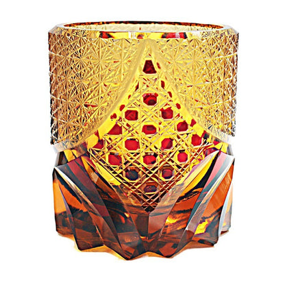 Copa de cristal hecha a mano para whisky, decoración de copa de vino, regalo doméstico, taza de lujo ligera