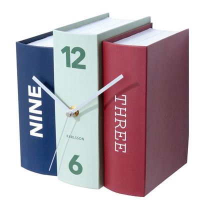 Horloge de livre électronique créative rétro