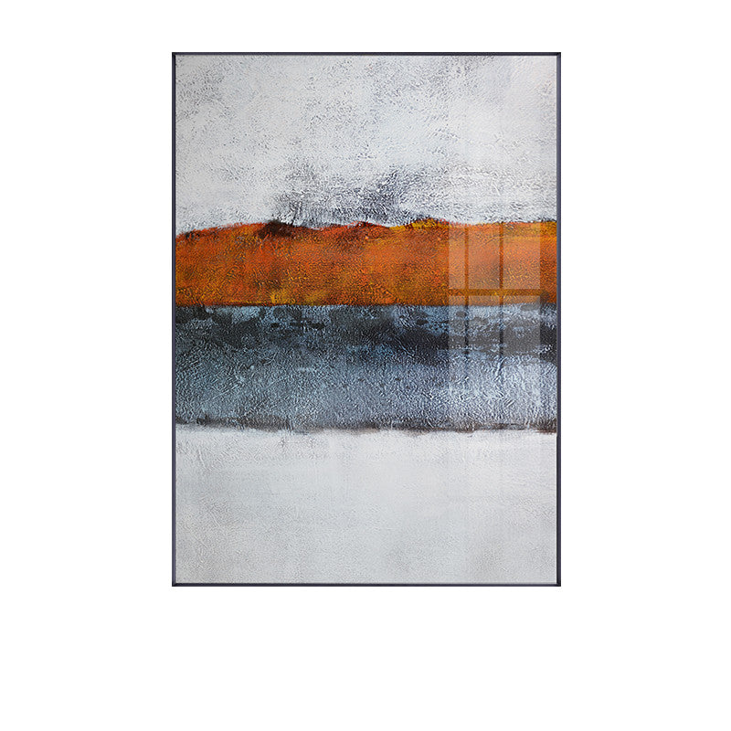 Affiche d'image moderne d'art mural gris abstrait scandinave