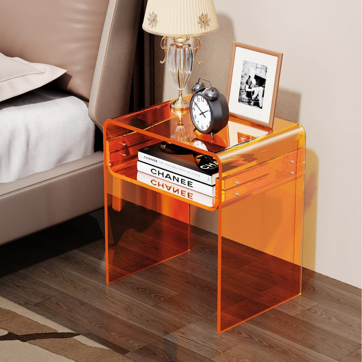 Home Transparent Acrylic Tea Table