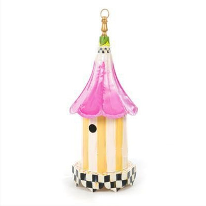 Metal Bird Feeder Creative Pattern Birdhouse Hanging Decor Garden Yard Window Parrot Feeding Pendant Decoration