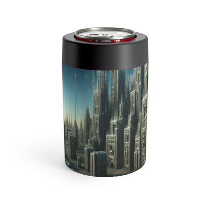 "Nighttime Cityscape Melt" - The Alien Can Holder