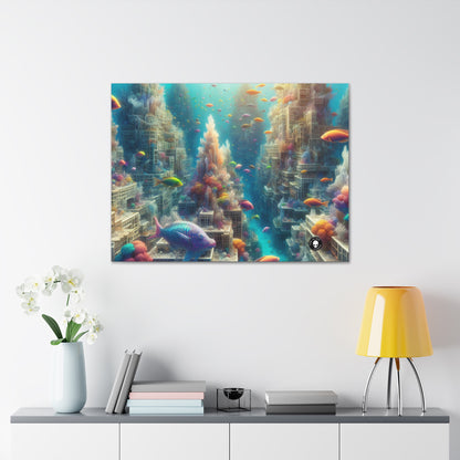 "Coralline City: A Surreal Underwater Wonderland" - The Alien Canva