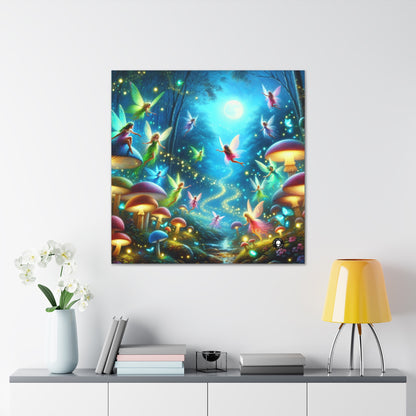 "Fairy Dance in the Glowing Forest" - The Alien Canva