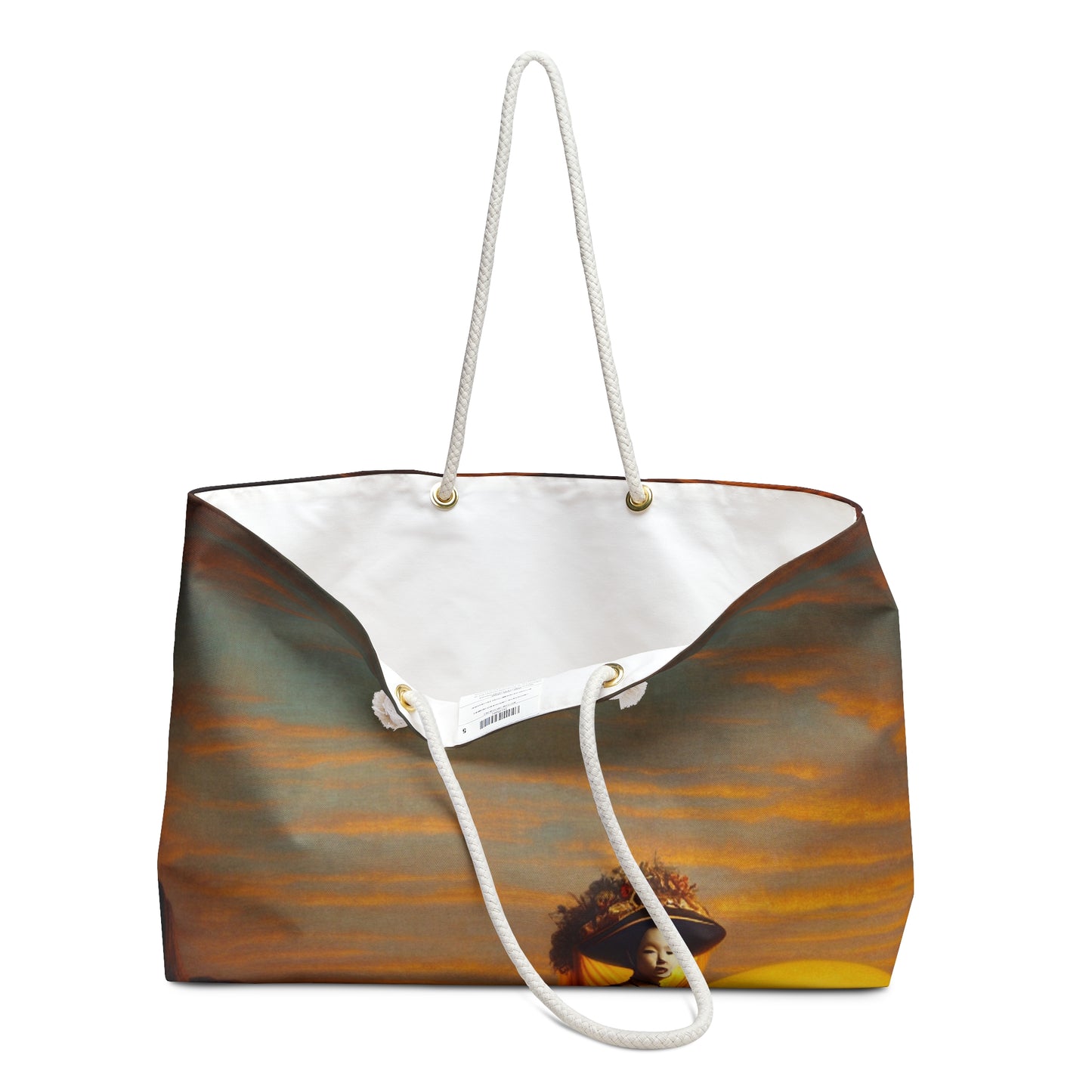 "Golden Twilight in the Italian Gondola" - The Alien Weekender Bag Renaissance Art Style