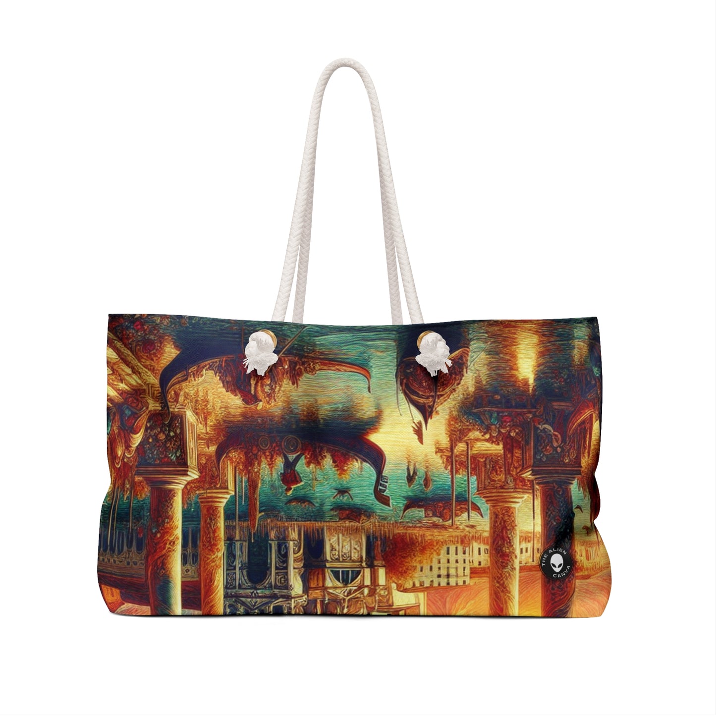 Venetian Dreams: A Fantastical Twist on the Famous Canals - The Alien Weekender Bag Venetian School