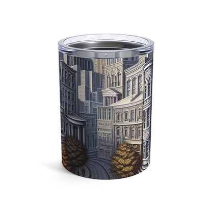 "Enchanted Passage: Transcending Reality" - The Alien Tumbler 10oz Trompe-l'oeil