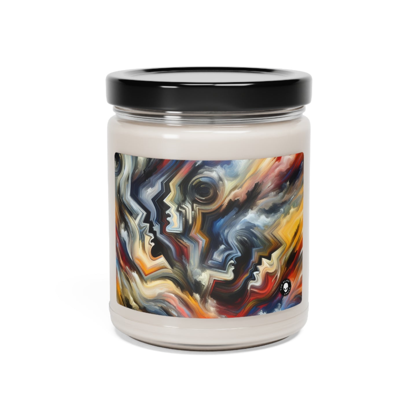 "Vivid Visions: An Expressionistic Journey into the Emotional Abyss" - The Alien Scented Soy Candle 9oz Expressionism