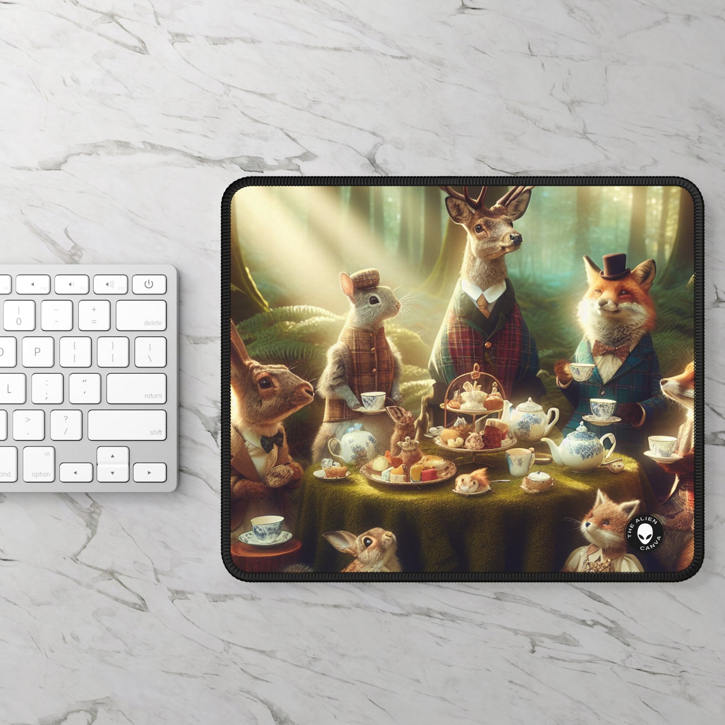 "Enchanted Tea Party" - Le tapis de souris Alien Gaming