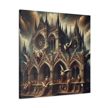 - The Alien Canva Gothic Art