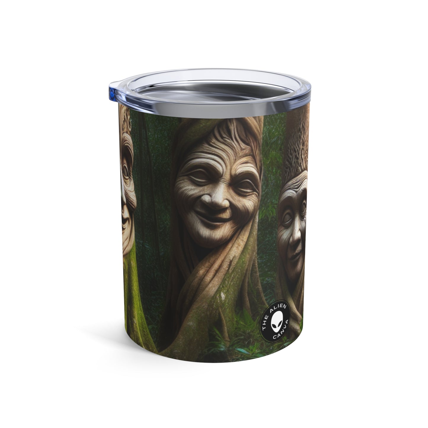 "El bosque parlanchín: conversaciones entre árboles" - Vaso Alien de 10 oz