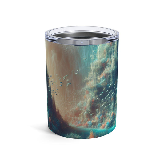 « Paysage de rêve sous-marin » – Le verre Alien 10 oz