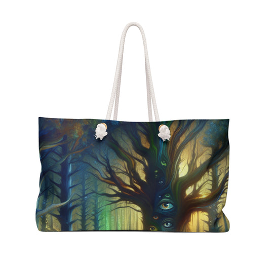 "Watchful Forest: The Trees with Eyes" - The Alien Weekender Bag