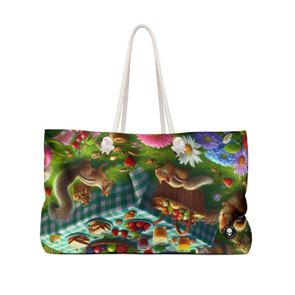 "Enchanted Forest Picnic: A Magical Gathering" - The Alien Weekender Bag