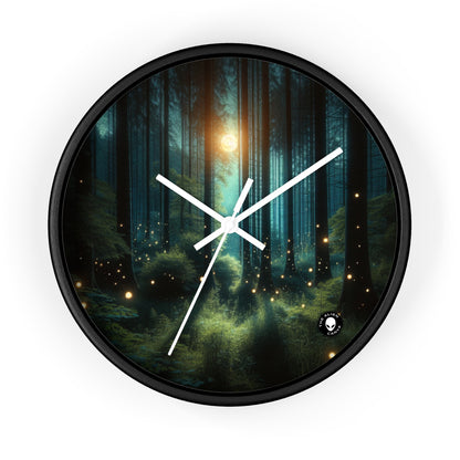 "Enchanted Night" - The Alien Wall Clock