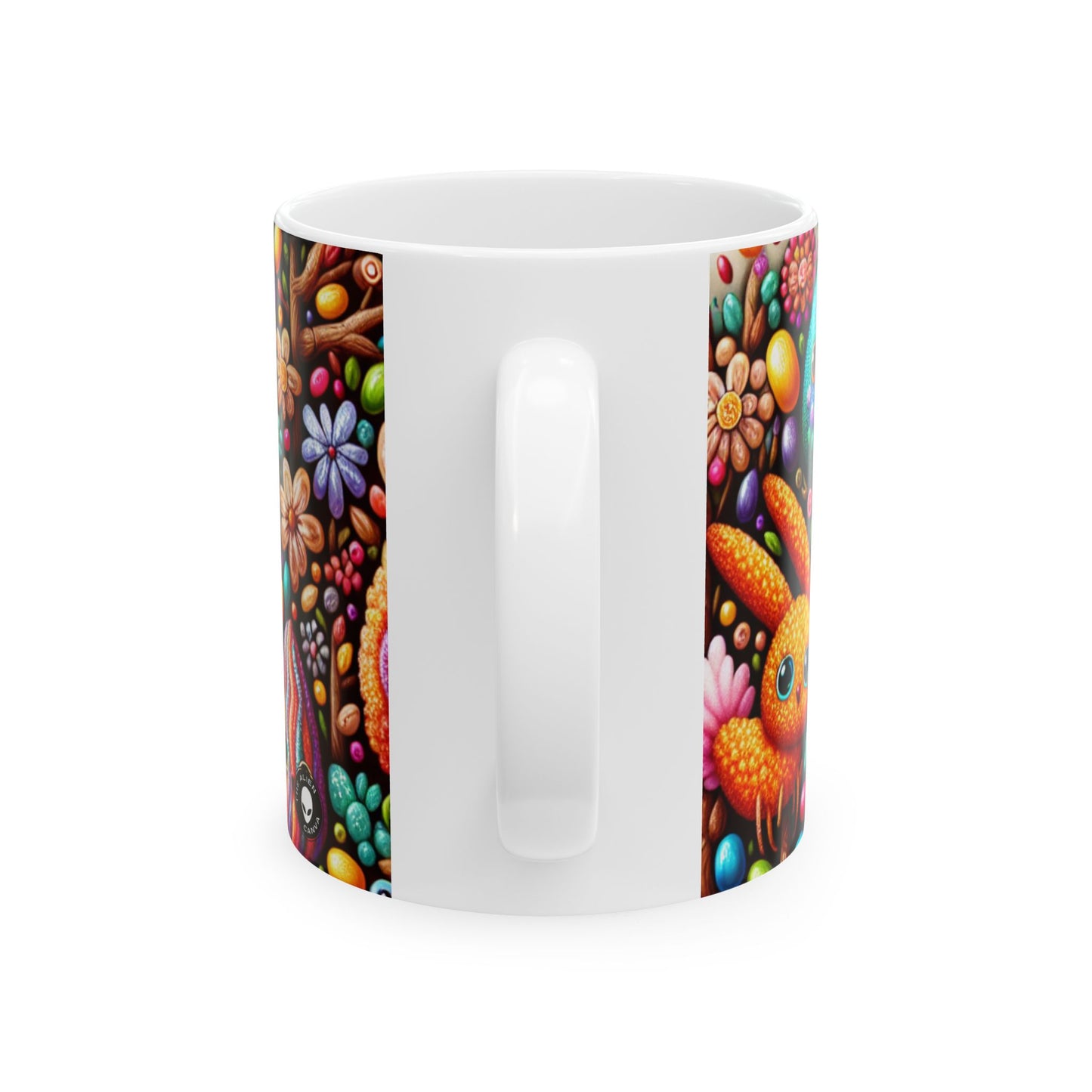 "Jellybean Forest Fantasy" - The Alien Ceramic Mug 11oz