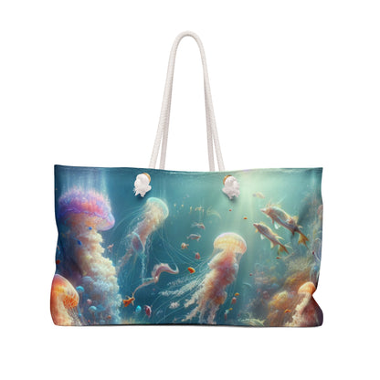 "Enchanted Aquatic Wonderland" - The Alien Weekender Bag