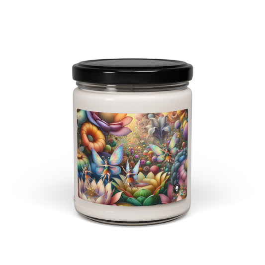 "Enchanted Garden: Where Fairies Dance" - The Alien Scented Soy Candle 9oz