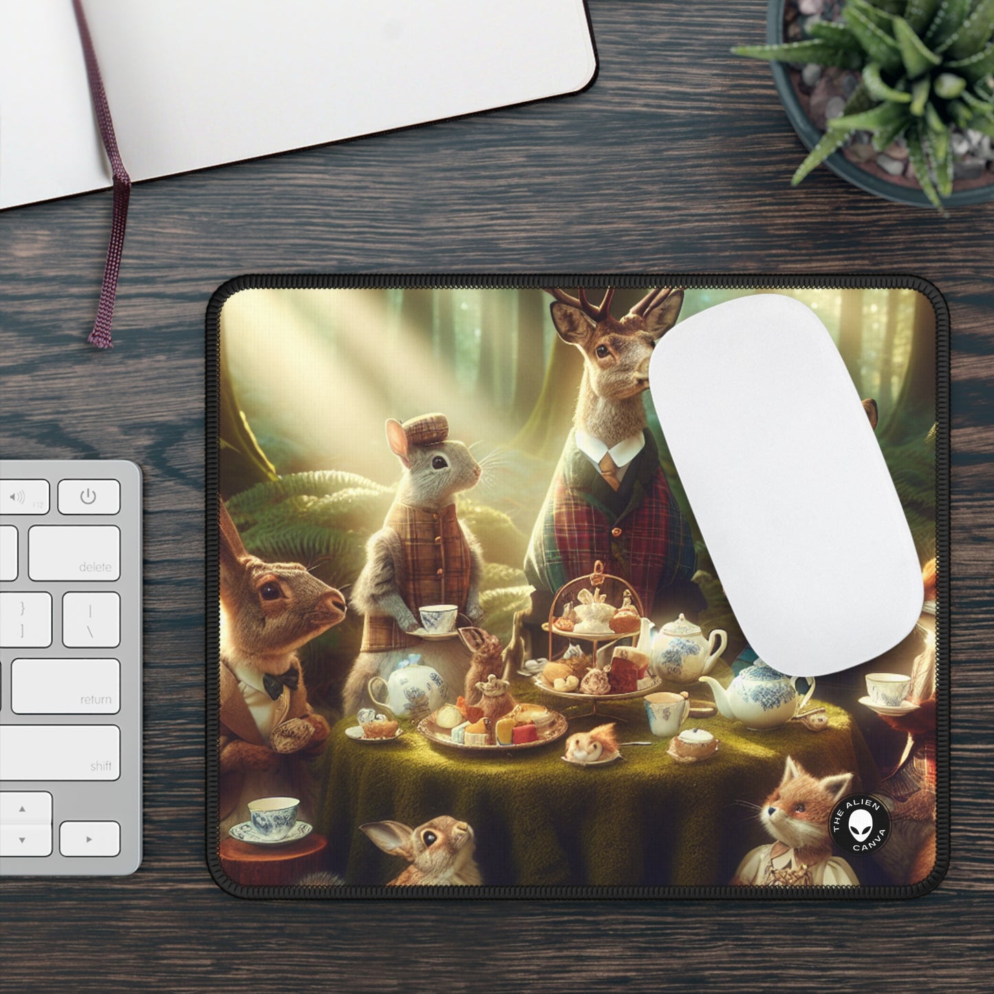 "Enchanted Tea Party" - Le tapis de souris Alien Gaming