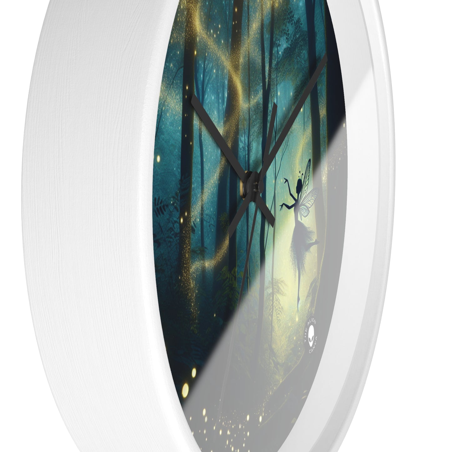 "Enchanted Forest: Firefly Dance" - The Alien Wall Clock