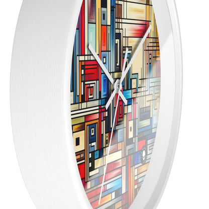 "Urban Symmetry: A Precisionist Perspective" - The Alien Wall Clock Precisionism